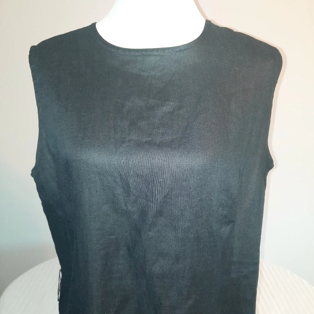 Linen Maxi Dress Size 18 - Picture 13 of 13